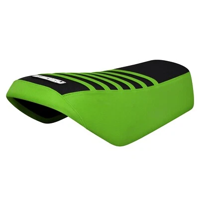 Cubierta de asiento Yamaha DT 125-175 MX 175-250 VERDE/NEGRO/VERDE #335 Foto 1 de 4