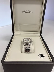 Armand Nicolet Quartz Moon Phase Ronda 708 - Picture 1 of 9