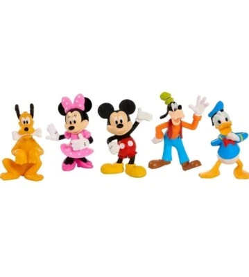 Conjunto de brinquedos bonecos colecionáveis Disney Junior Mickey And Friends (5 peças) - Imagem 1 de 4