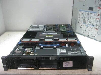 DELL PowerEdge R710 4 BAY SERVER 2x X5660 6C @2.8GHz, 128GB RAM, 0PF323 ,0H092P  - Image 1 of 4