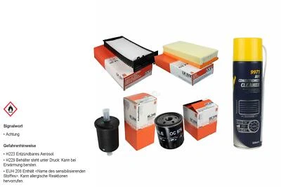 MAHLE Filtersatz MANNOL Klimareiniger für Citroën C5 I 2.0 16V 1.8 - Bild 1 von 4