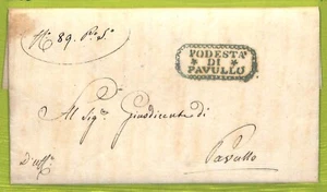 ab3461  - REGNO - Storia Postale - BUSTA prefilatelica  -  Modena Pavullo - 1831 - Foto 1 di 1