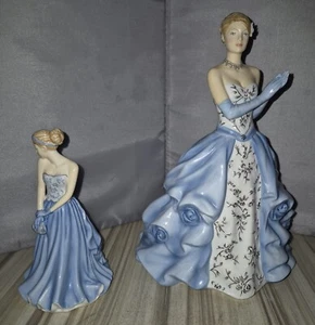Royal Doulton Catherine & Kate Ladies Figurine Set HN 5586 And HN 5591 - Picture 1 of 9