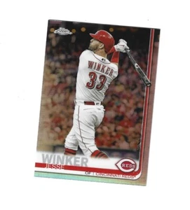2019 Topps Chrome Refractors #61 Jesse Winker CINCINNATI REDS - Picture 1 of 1