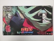 Naruto CCG 1st Hokage Playmat *RARE* Mat Hashirama Senju Excellent  Condition