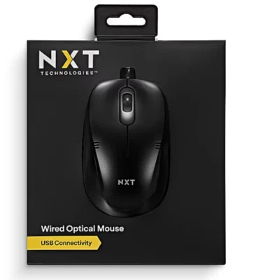 NXT Technologies Wired Optical Mouse USB Connectivity - Image 1 of 2