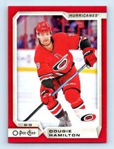 2018-19 UPPER DECK O-PEE-CHEE UPDATES RED DOUGIE HAMILTON CAROLINA HURRICANES