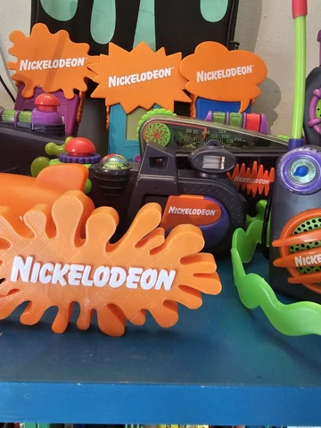 Huge Super Rare Nickelodeon Vintage Collection - Alarm Clock, Walkie-talkie toys Cover
