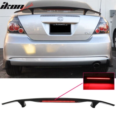 Se adapta a 05-10 Scion tC alerón trasero labio con luz de freno LED 3RD negro brillante ABS Foto 1 de 4