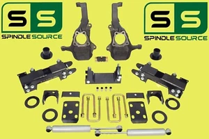 REUBICADORES DE 4""/7"" HUSILLO ABATIBLE DE MUESCA C CHOQUE RR PARA 19-22 Chevy/GMC 1500 V8 - Imagen 1 de 1