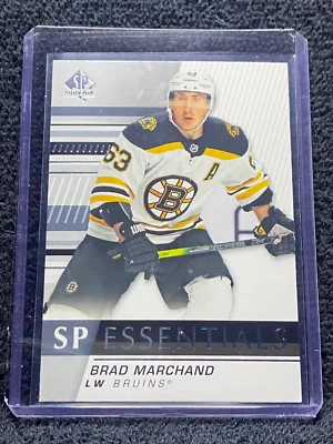 2019-20 SP Authentic - SP Essentials - #SPE-BM Brad Marchand - Image 1 of 2