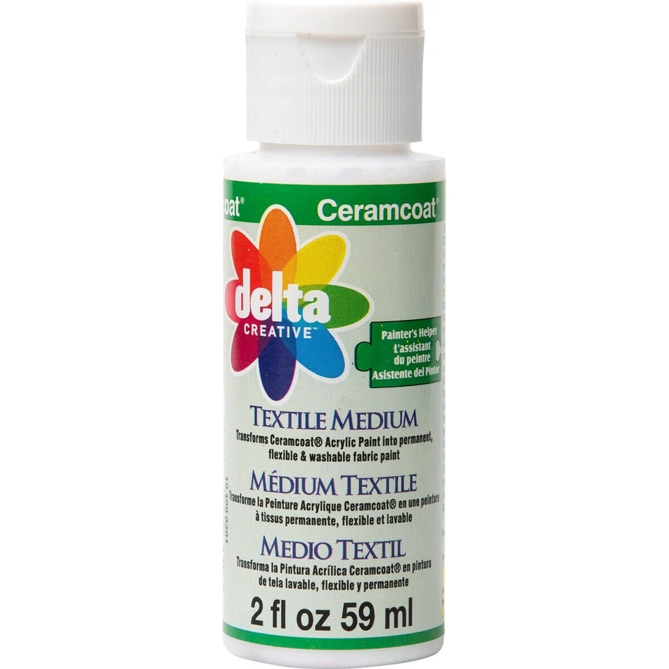 Delta Ceramcoat Painters Helper Textile Medium-2oz - 6 Pack - Image 1 of 1