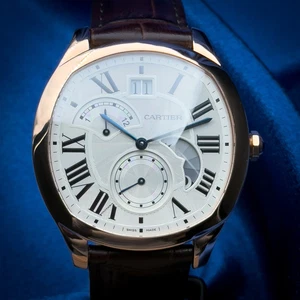 18k Rose Gold Cartier Drive de Cartier 40mm GMT WGNM0005 - Picture 1 of 10