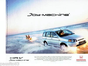 PUBLICITE ADVERTISING 066  2000  Honda  la HR.V joy machine - Picture 1 of 1