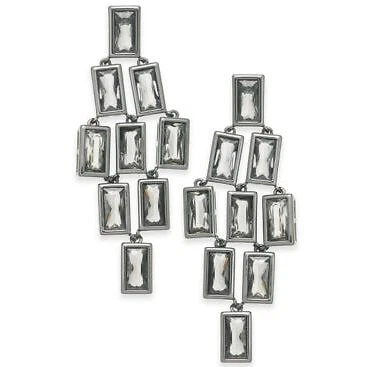 Alfani Geometric Stone Chandelier Earrings - Image 1 of 1