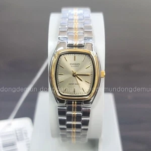 Reloj Casio Mujer Correa Metal Plata Oro Original Nuevo LTP-1169G-9ADF - Imagen 1 de 6
