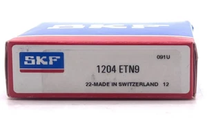 SKF 1204 ETN9 Self-Aligning Ball Bearing 20x47x14mm - Picture 1 of 3