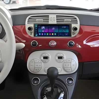 Radio estéreo de coche para Fiat 500 2009-2015 Carplay 6,86"" navegación GPS unidad principal 2+32 GB Foto 1 de 4
