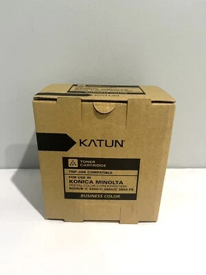 Katun Compatible Konica TNP48 Tone Cartridge Black, bizhub C3350, c3850 - New  - Image 1 of 4