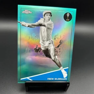 2021 Topps Chrome Tennis #84 Frew McMillan Aqua Refractor /150 - Picture 1 of 2