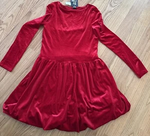Art Class Girls Xxl(16/18) Red Velvet Dress, NWT, Perfect Condition - Picture 1 of 6