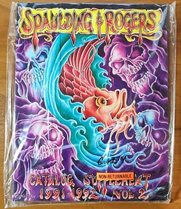 1991-92 Spaulding & Rogers Rare, Original Tattoo Supply's Catalog Ted Naydan NOS - Picture 1 of 4