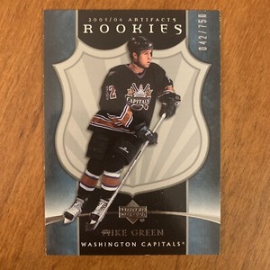 2005-06 UD - Artifacts - Rookies Mike Green 342 042/750