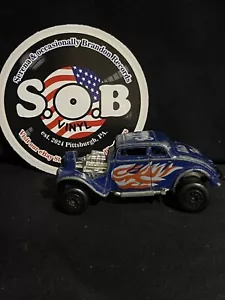 MATCHBOX 1933 WILLYS STREET ROD Blue Diecast White Heat 313 VG Cond - Picture 1 of 7