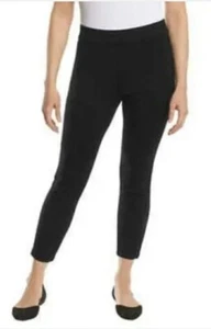 Anne Klein Jeans Women’s Ponte Pants Slimming Tummy Control High Rise- black - Picture 1 of 3