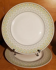 PTS / 222 Fifth SERENE PALACE Dinner plate set of 2, 10 3/4" Porcelain Very good - Picture 1 of 8