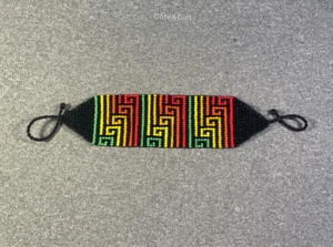 Embera Chami Perlen Armband von Frauen des kolumbianischen Ureinwohnerstammes 3218 - Bild 1 von 2