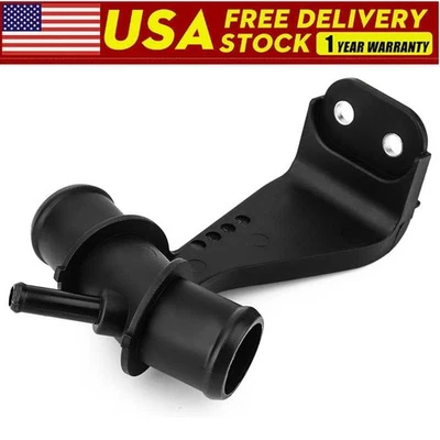 Radiator Water Coolant Pipe for Toyota Corolla 2009-2013 1.8L 1657722030 Black - Image 1 of 4