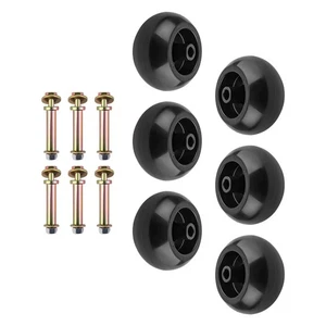 6 Deck Wheel Roller Kits For Exmark- Explorer Wright Mfg.  : 72490001 5/8 " - Picture 1 of 11