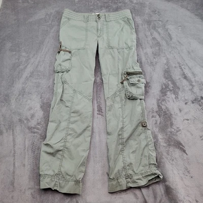 Pantalones de Carga Abercrombie Niños Verde Ejército Talla 14 Y2K Grunge Exterior Senderismo Bolsillo Foto 1 de 4