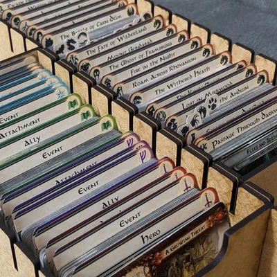 The Lord of the Rings The Card Game Inspired Unofficial Campaign Card Dividers - Image 1 of 4