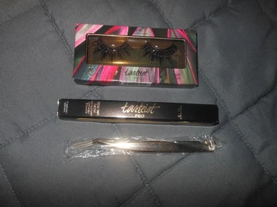 TARTE TARTEIST VEGAN EYE LASHES "SASSY" + PRO LITTLE LASH HELPER APPLICATER NIB - Image 1 of 4