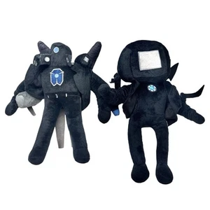 Skibidi Toilet Plush Stuffed Doll Toys Titan TV Man Monitor Man Kids Gifts - Picture 1 of 2