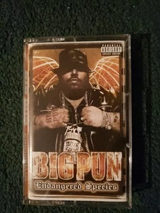 BIG PUN ENDANGERED SPECIES RAP CASSETTE TAPE Hip Hop Gangster - Picture 1 of 4