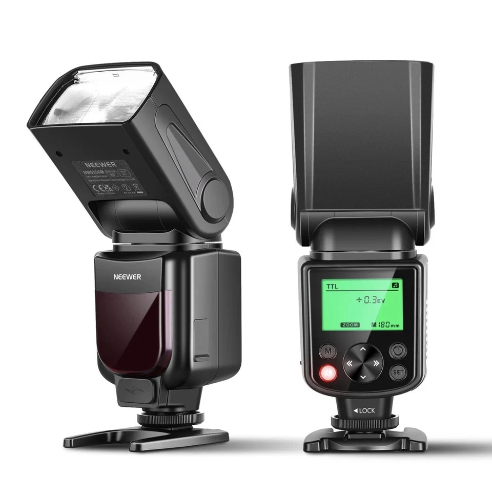 NEEWER NW635 TTL GN58 Flash Speedlite with LCD Display - Image 1 of 1