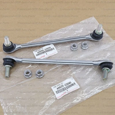 48820-33040 GENUINO OEM ESTABILIZADOR DELANTERO SQAY BAR JUEGO DE ESLABONES CON TUERCA - TOYOTA/LEXUS Foto 1 de 3