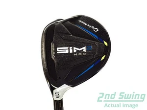 TaylorMade SIM2 MAX Fairway Wood 5 Wood 5W 18° Graphite Regular Left 42.5in - Picture 1 of 10