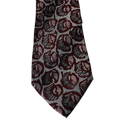 Valentino Cravatte SIlk Tie Para Hombre Hecho en Italia 3x 55 Diseñador de Lujo Foto 1 de 4