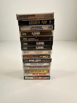 Lot of Rock & Roll  & Country Cassette Tapes - Alabama, Black Sabbath, Skynard - Image 1 of 4