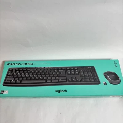 New Logitech Complete Wireless Combo 2 Keyboard & Mouse 920-008971 - Image 1 of 4