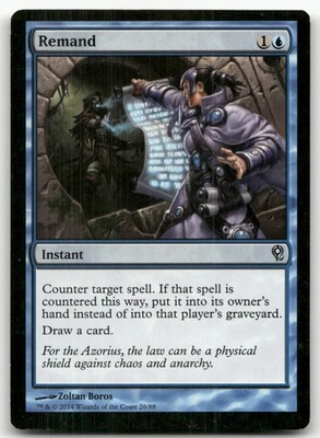 Remand #26 (LP) Jace vs Vraska DDM Magic MTG - Image 1 of 2