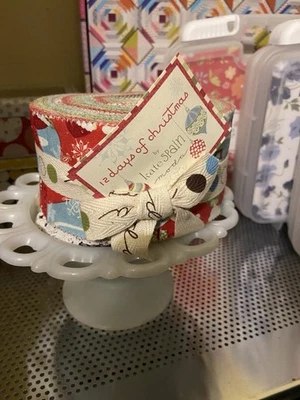 12 Day Of Christmas By Kate Spain For Moda. Hard To Find OOP Jelly Roll - Image 1 of 3