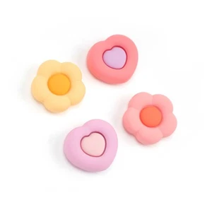 GeekShare Xbox One Controller Thumb Grips Silicone Cover Caps Heart Flower 4PCS - Picture 1 of 7