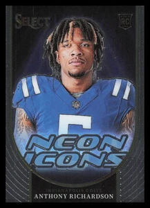 2023 Panini Select Neon Icons Rookie #NI-ARI Anthony Richardson Colts - Picture 1 of 2