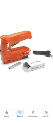 Tacwise 1702 Hobby 53-13EL Electric Staple Brad Nail Gun 5000 Staples 2000 Nails - Image 1 of 4