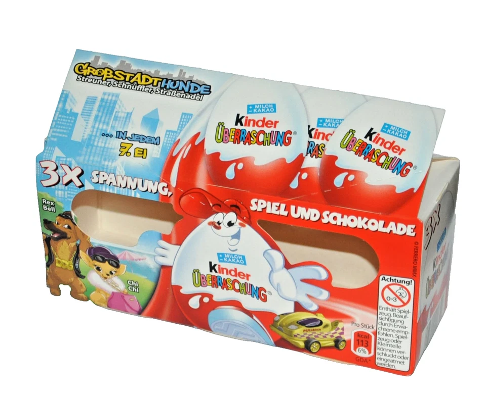 FERRERO Verkaufs-Display ohne Inhalt  " Großstadt Hunde 2011 " - Bild 1 von 1